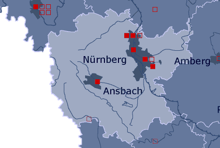 Schlaflabore in Mittelfranken